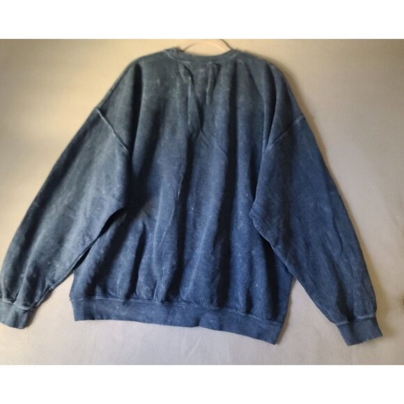 Urban Outfitters Metallica Fleece Crewneck Sweatshirt UNISEX L Black LS NWOT - Picture 4 of 5